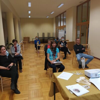 Predavanje v knjižnici v Črnomlju