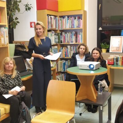 Predavanje v Knjižnici Vodice Predavanje v Knjižnici Vodice