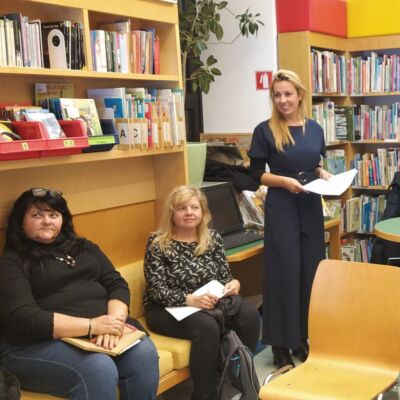 Predavanje v Knjižnici Vodice Predavanje v Knjižnici Vodice